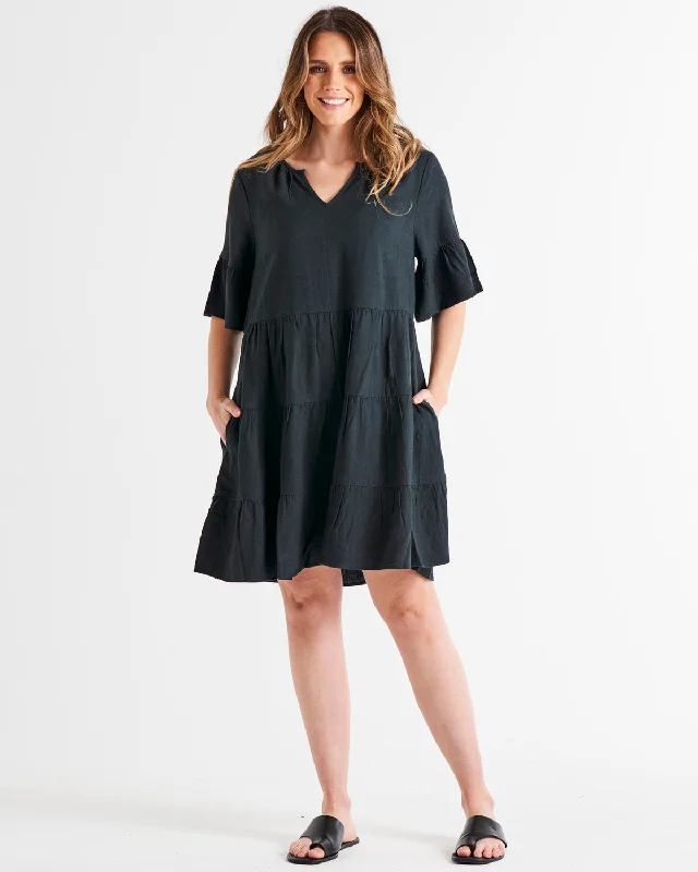 Betty Basics Sally Summer Dress Coal