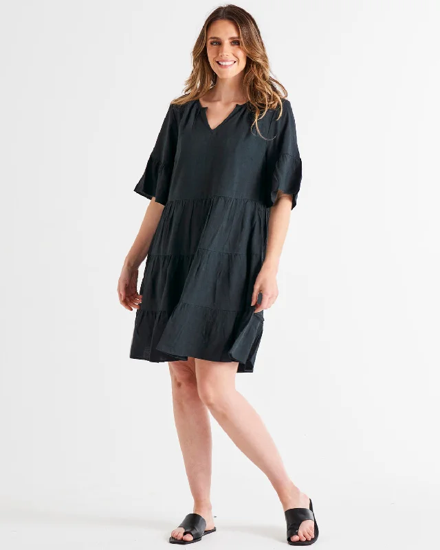 Betty Basics Sally Summer Dress Coal