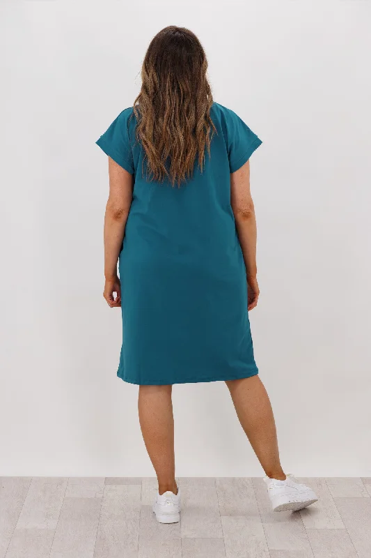 Betty Basics Zena T-Shirt Dress Persian Blue