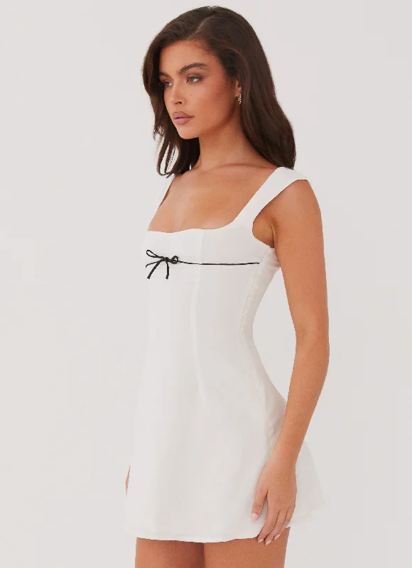 Cadence Mini Dress - White