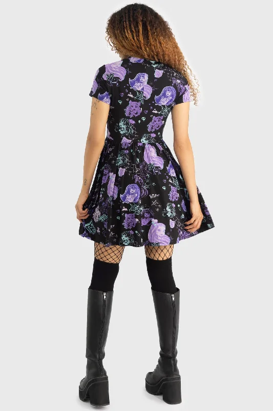 Ghoul Reunion Aop Mini Dress