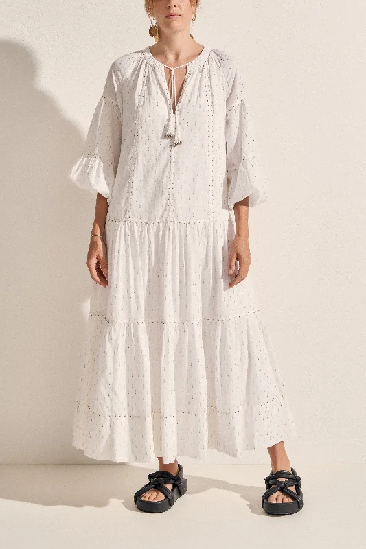 Helios White Maxi Dress