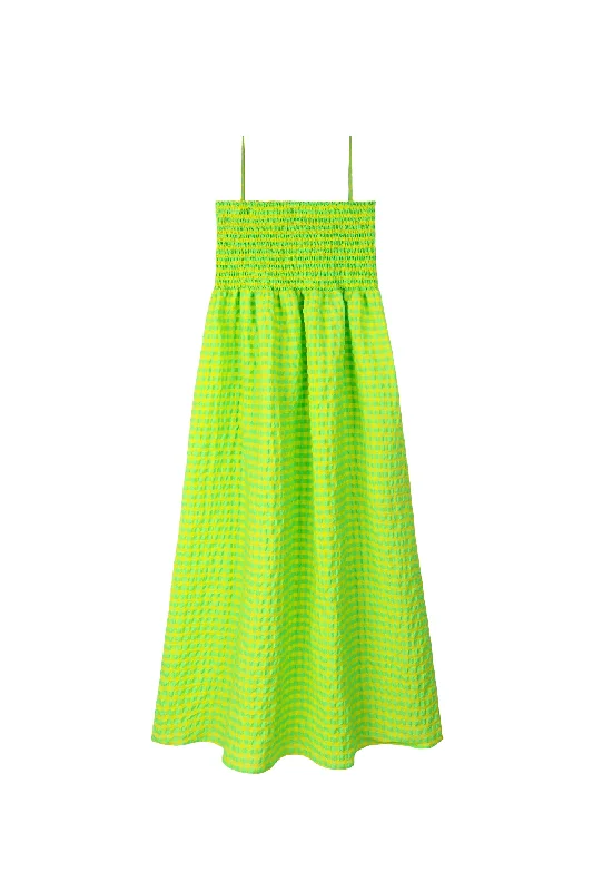 Marais Dress - Acid Apple Gingham