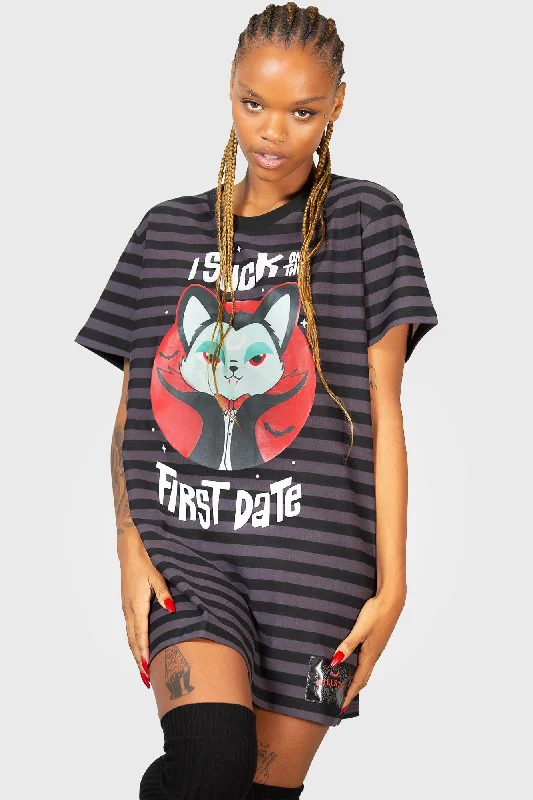 Purrrfect Pairing T-Shirt Dress