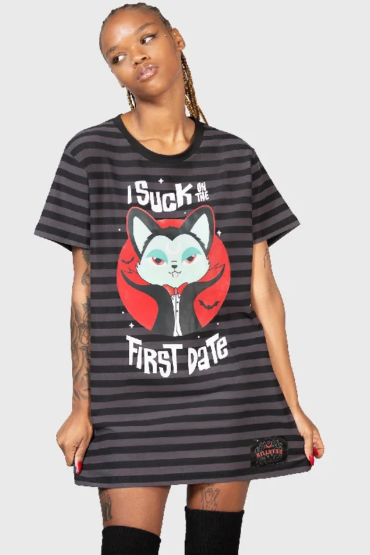 Purrrfect Pairing T-Shirt Dress